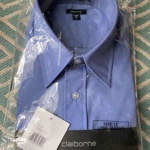 Boys Liz Claiborne Long Sleeve Poplin Dress Shirt